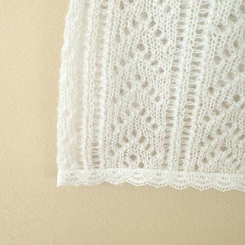 ルイスドッグlouisdogWhiteKnittedSleeveless