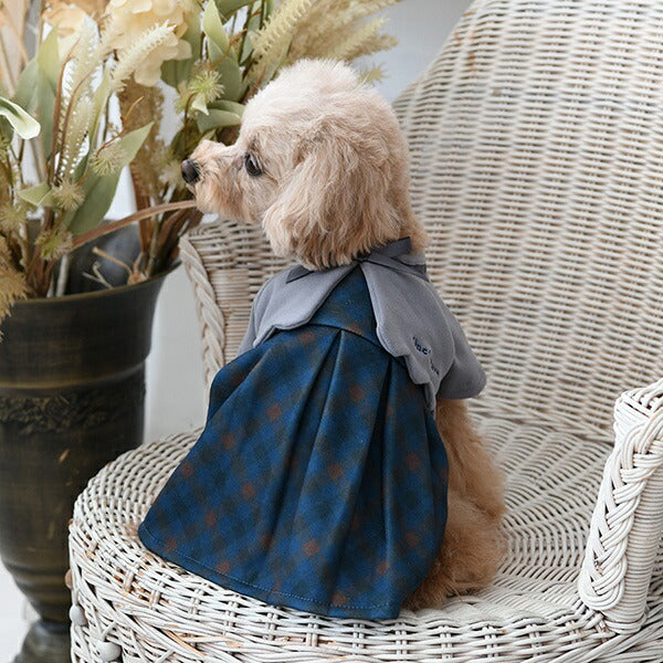 ワンオクターヴ One Octave ボレロ付ワンピース【小型犬 犬服 ウエア ワンピース ボレロ ドレス セレブ】