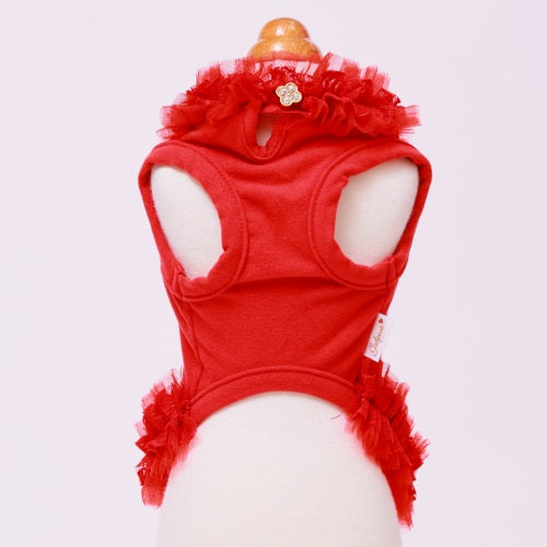 ゴッドピヴァ GODPIVA ブライトレースタンク【小型犬 犬服 トップス タンクトップ セレブ】