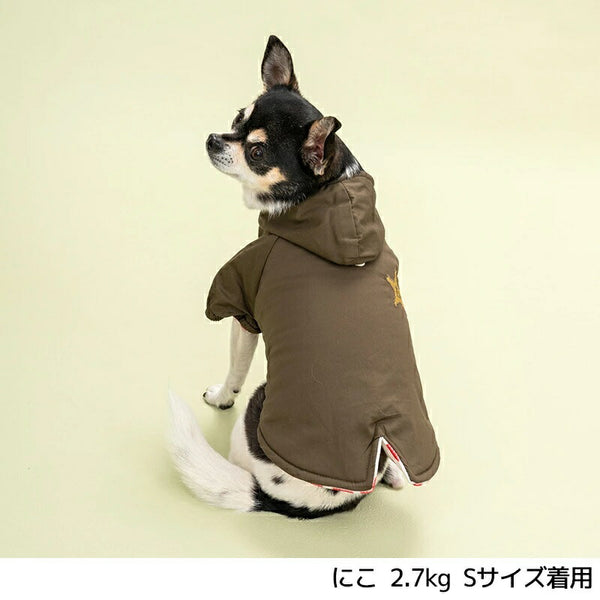 ディーズチャットD'sCHATDSワッペンアウター【犬服小型犬ドッグウェアトップスアウター】