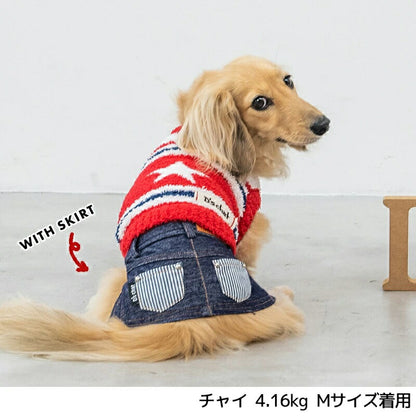 ディーズチャットD'sCHATスターマシュマロニット【犬服小型犬ドッグウェアトップスニットセーター】