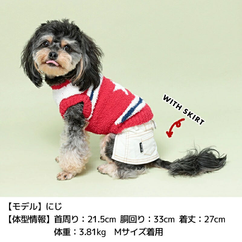 ディーズチャットD'sCHATスターマシュマロニット【犬服小型犬ドッグウェアトップスニットセーター】
