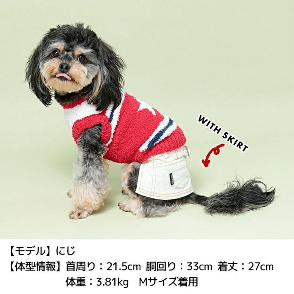 ディーズチャットD'sCHATスターマシュマロニット【犬服小型犬ドッグウェアトップスニットセーター】