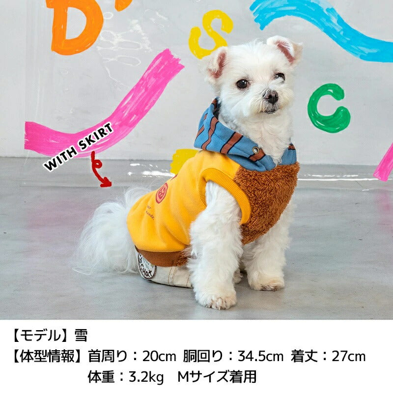 ディーズチャットD'sCHATトマト缶柄パーカ【犬服小型犬ドッグウェアトップスパーカー】