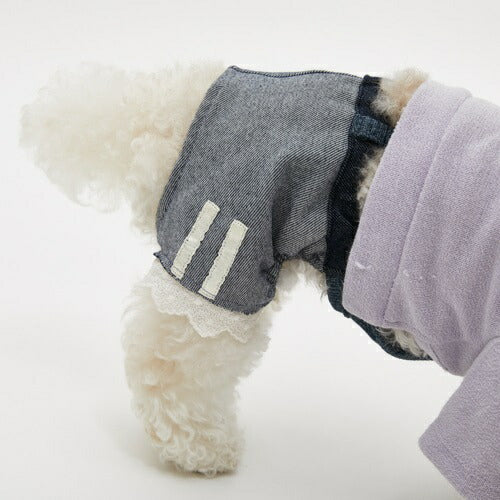 ルイスドッグlouisdogIndigoLaceShorts【小型犬犬服ショーツつなぎセレブ】