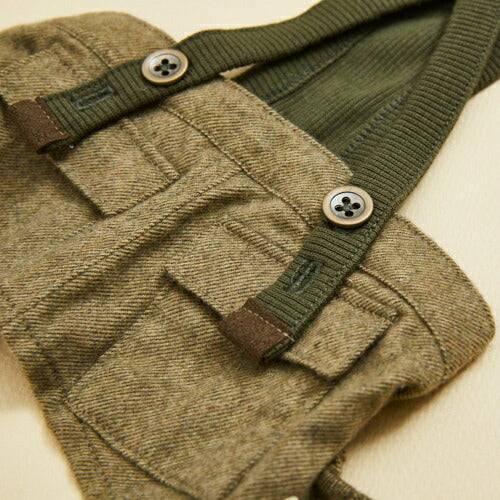ルイスドッグlouisdogKhakiCargoPants【小型犬犬服ショーツつなぎセレブ】