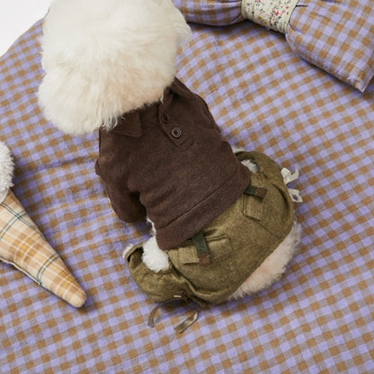 ルイスドッグlouisdogKhakiCargoPants【小型犬犬服ショーツつなぎセレブ】