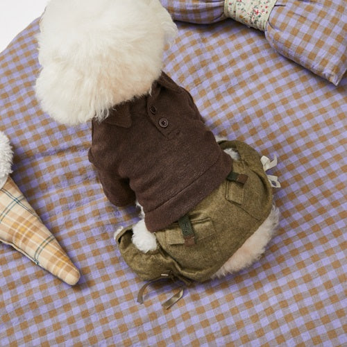 ルイスドッグlouisdogKhakiCargoPants【小型犬犬服ショーツつなぎセレブ】
