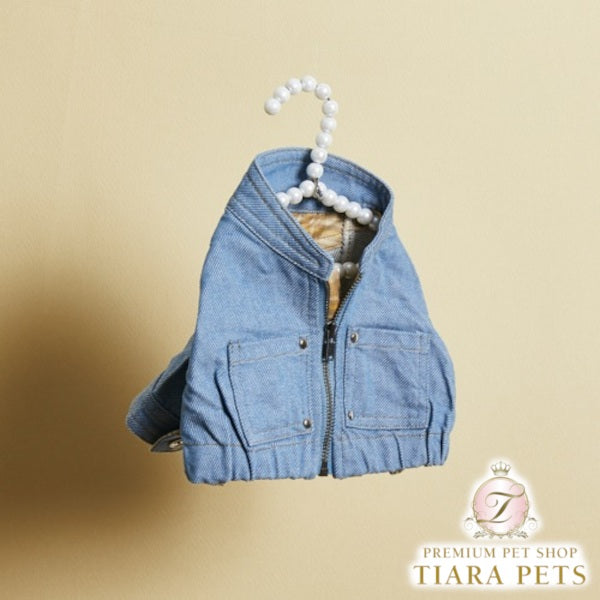 ルイスドッグlouisdogOrgnaicDenimJakcet【小型犬犬服アウタージャケットセレブ】