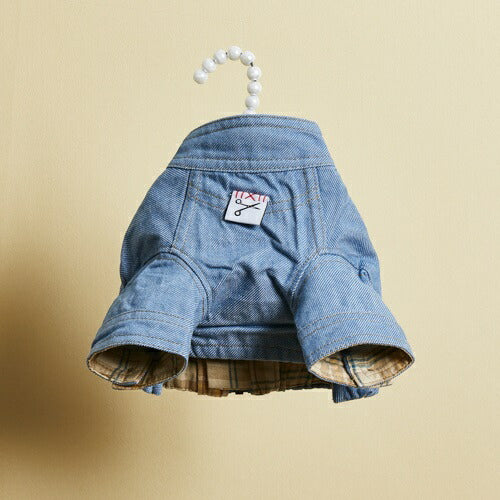 ルイスドッグlouisdogOrgnaicDenimJakcet【小型犬犬服アウタージャケットセレブ】