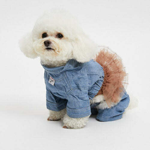 ルイスドッグlouisdogOrgnaicDenimJakcet【小型犬犬服アウタージャケットセレブ】