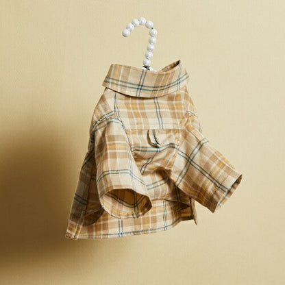 ルイスドッグlouisdogClassyPlaidShirtDress【小型犬犬服トップスシャツワンピースドレスセレブ】