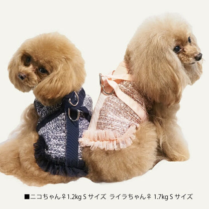 クークチュール Coo Couture テラヘルツワン・バニーユハーネス［7312］【犬用 ハーネス 犬胴輪】