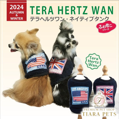 クークチュール Coo Couture テラヘルツワン・ネイティブタンク［12459］【犬タンクトップ 小型犬 中型犬 大型犬 犬服秋冬犬介護服】