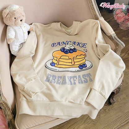 ウーフリンクWOOFLINKPANCAKEBREAKFASTSWEATSHIRTFORMOM【オーナー用トップススウェットセレブ】