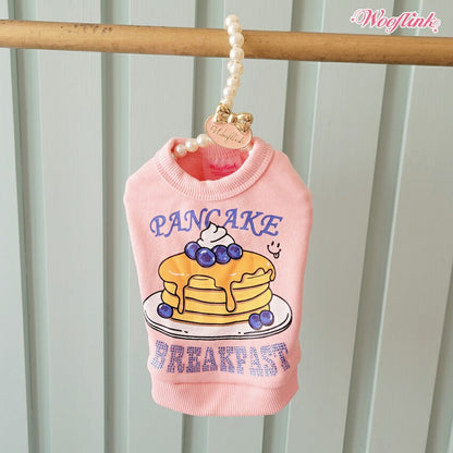ウーフリンクWOOFLINKPANCAKEBREAKFASTSWEATSHIRT【小型犬犬服トップススウェットシャツセレブ】