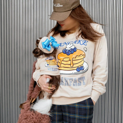 ウーフリンクWOOFLINKPANCAKEBREAKFASTSWEATSHIRT【小型犬犬服トップススウェットシャツセレブ】