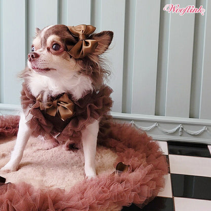 ウーフリンクWOOFLINKHI,FALLBLOUSE【小型犬犬服トップスブラウスセレブ】