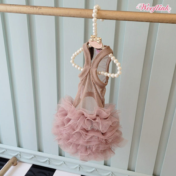 ウーフリンクWOOFLINKBABYTULLEDRESS【小型犬犬服ワンピースドレスセレブ】