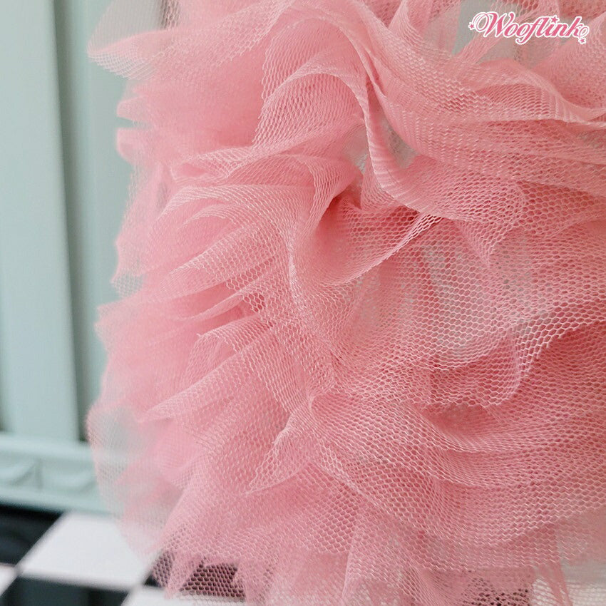 ウーフリンクWOOFLINKBABYTULLEDRESS【小型犬犬服ワンピースドレスセレブ】