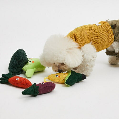 ルイスドッグ louisdog Natural Felt Vege Toy【小型犬 犬用 おもちゃ トイ セレブ】