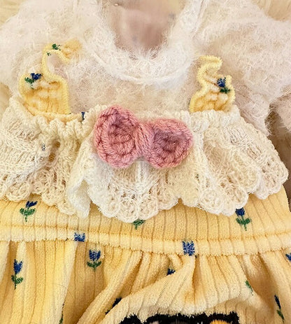 J&Kアニマルズ J&K animals ☆予約受付中☆お花バンビ ワンピース【小型犬 犬服 ワンピース ドレス】