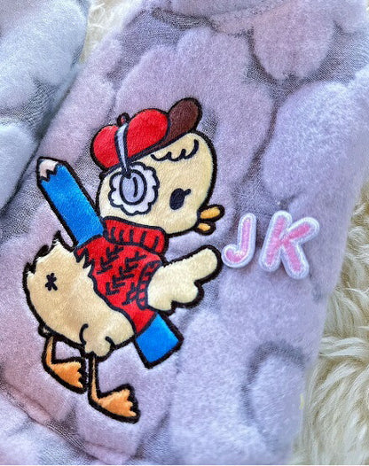 J&Kアニマルズ J&K animals ☆予約受付中☆あひる先生ブルゾン【小型犬 犬服 アウター ブルゾン ジャケット】