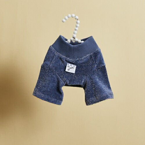ルイスドッグ louisdog Teddy Blue Glitter Shirt【小型犬 犬服 トップス シャツ セレブ】