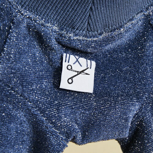 ルイスドッグ louisdog Teddy Blue Glitter Shirt【小型犬 犬服 トップス シャツ セレブ】