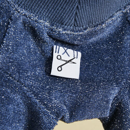 ルイスドッグ louisdog Teddy Blue Glitter Shirt【小型犬 犬服 トップス シャツ セレブ】