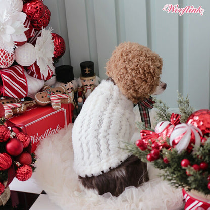 ウーフリンク WOOFLINK PERFECT HOLIDAY TURTLENECK【小型犬 犬服 トップス タートルネック セーター セレブ】