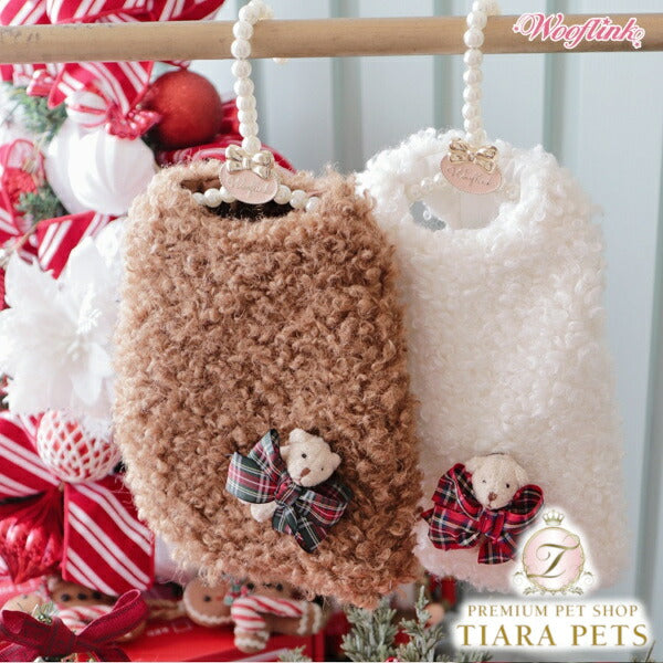 ウーフリンク WOOFLINK TEDDY BEAR VEST【小型犬 犬服 トップス ベスト セレブ】