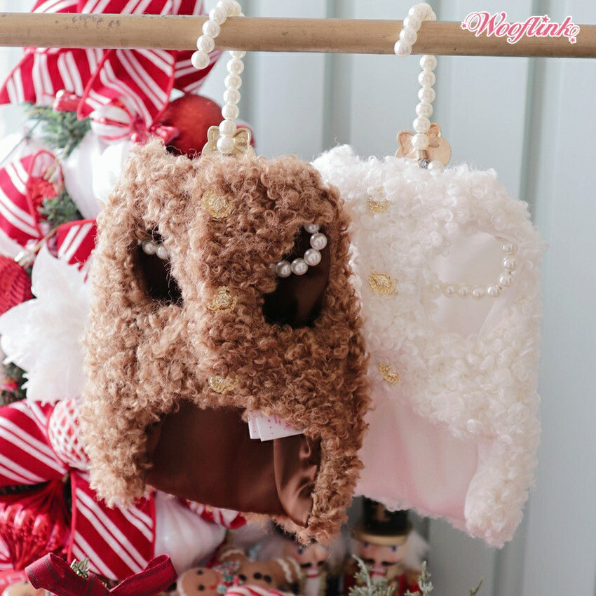 ウーフリンク WOOFLINK TEDDY BEAR VEST【小型犬 犬服 トップス ベスト セレブ】