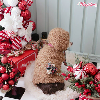 ウーフリンク WOOFLINK TEDDY BEAR VEST【小型犬 犬服 トップス ベスト セレブ】