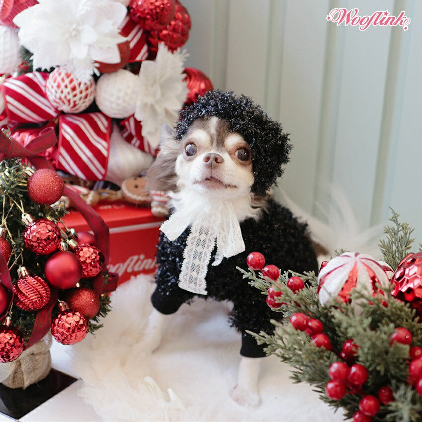 ウーフリンク WOOFLINK PERFECT HOLIDAY SWEATER【小型犬 犬服 トップス ニット セーター セレブ】