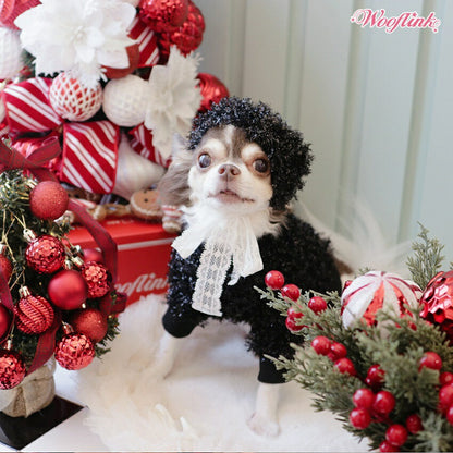 ウーフリンク WOOFLINK PERFECT HOLIDAY SWEATER【小型犬 犬服 トップス ニット セーター セレブ】
