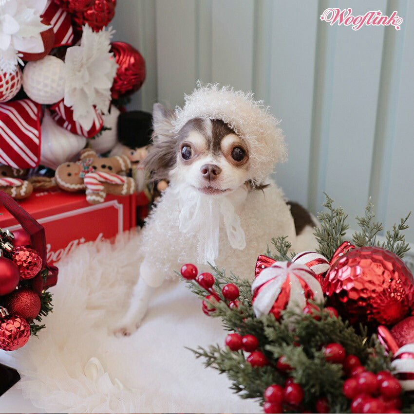 ウーフリンク WOOFLINK PERFECT HOLIDAY SWEATER【小型犬 犬服 トップス ニット セーター セレブ】