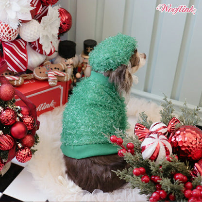 ウーフリンク WOOFLINK PERFECT HOLIDAY SWEATER【小型犬 犬服 トップス ニット セーター セレブ】