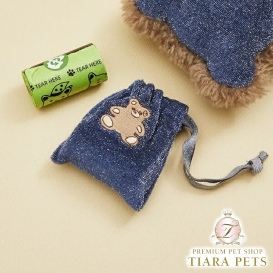 ルイスドッグ louisdog Teddy Poo Bag【小型犬 犬用 マナー バッグ ポーチ セレブ】