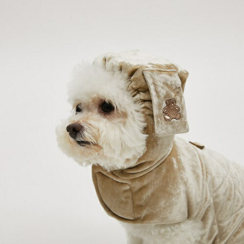 ルイスドッグ louisdog Walking Jacket/Velour【小型犬 犬服 アウター ジャケット セレブ】