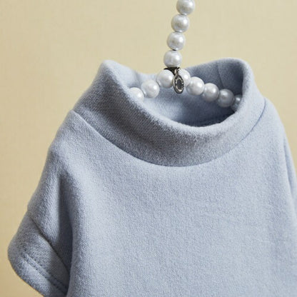 ルイスドッグ louisdog Liberty Baby Frill TEE/Sky Blue【小型犬 犬服 トップス Tシャツ セレブ】