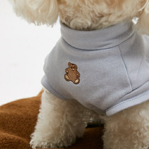 ルイスドッグ louisdog Liberty Baby Frill TEE/Sky Blue【小型犬 犬服 トップス Tシャツ セレブ】