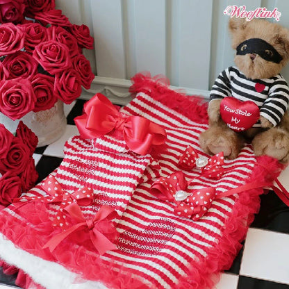 ウーフリンク WOOFLINK BE MY VALENTINE BLANKET【小型犬 犬用 ブランケット セレブ】