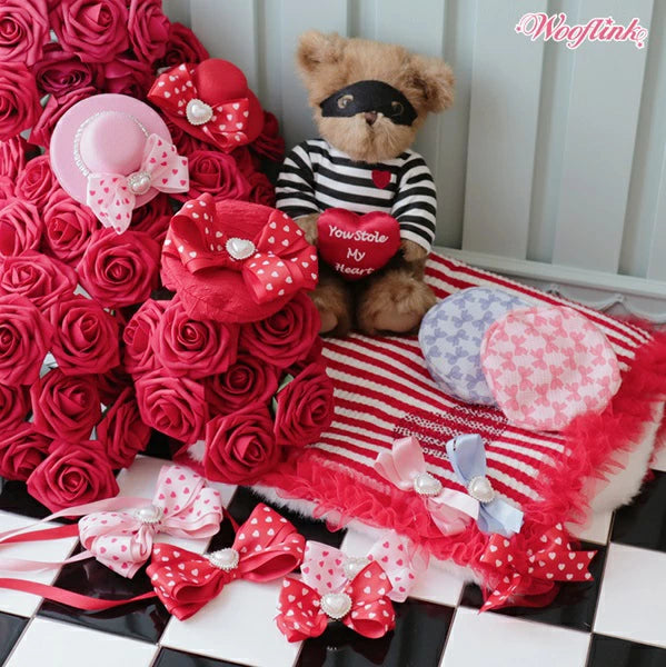 ウーフリンク WOOFLINK BE MY VALENTINE BLANKET【小型犬 犬用 ブランケット セレブ】