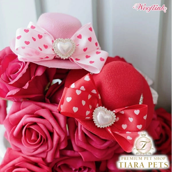 ウーフリンク WOOFLINK SOMEONE SPECIAL FASCINATOR HAT【小型犬 犬用 帽子 ハット セレブ】