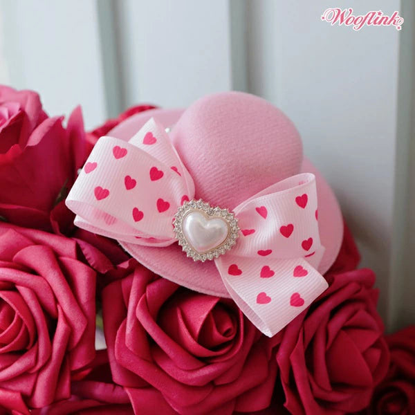 ウーフリンク WOOFLINK SOMEONE SPECIAL FASCINATOR HAT【小型犬 犬用 帽子 ハット セレブ】