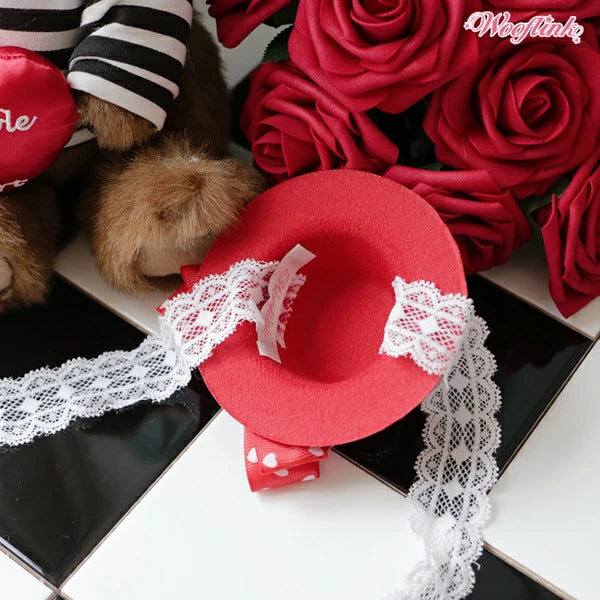 ウーフリンク WOOFLINK SOMEONE SPECIAL FASCINATOR HAT【小型犬 犬用 帽子 ハット セレブ】