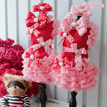 ウーフリンク WOOFLINK SOMEONE SPECIAL FASCINATOR HAT【小型犬 犬用 帽子 ハット セレブ】