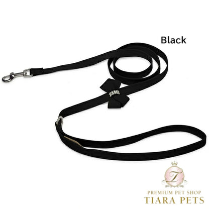 スーザンランシー  Susan Lanci DESIGNS Nouveau Bow Leash 受注生産【小型犬 犬用 リード リーシュ セレブ】