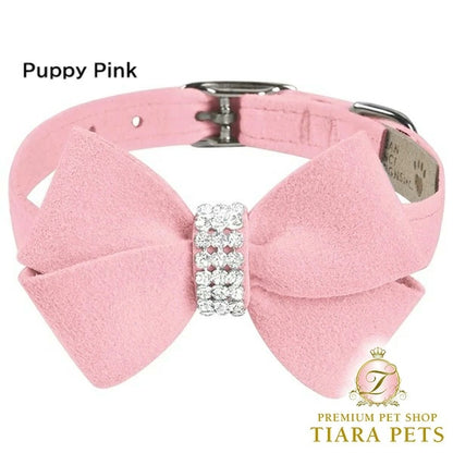 スーザンランシー Susan Lanci DESIGNS Nouveau Bow Collar 受注生産【小型犬 犬用 ハーネス セレブ】